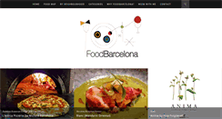 Desktop Screenshot of foodbarcelona.com